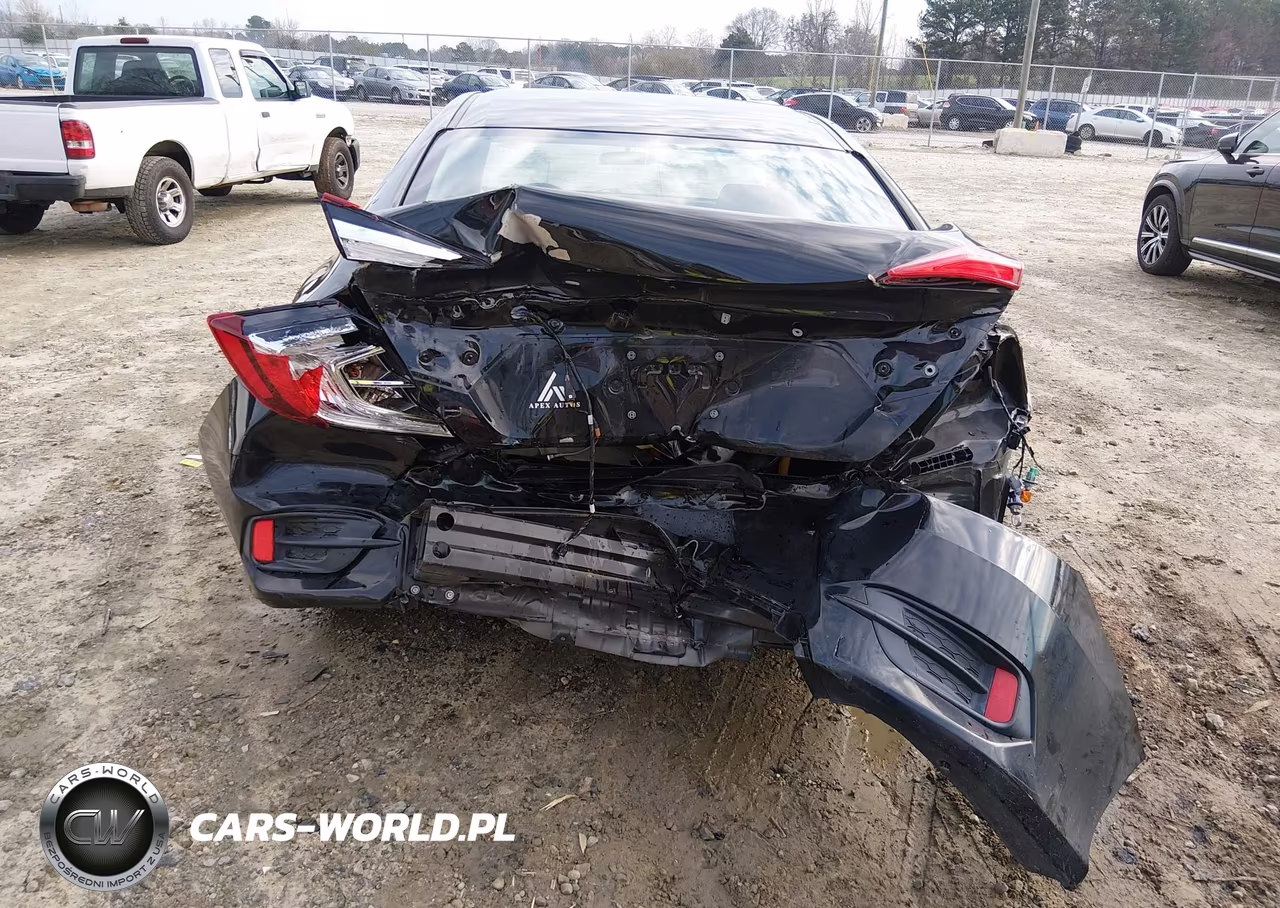 2019 Honda Civic Lx VIN:19XFC2F63KE026224 - 6
