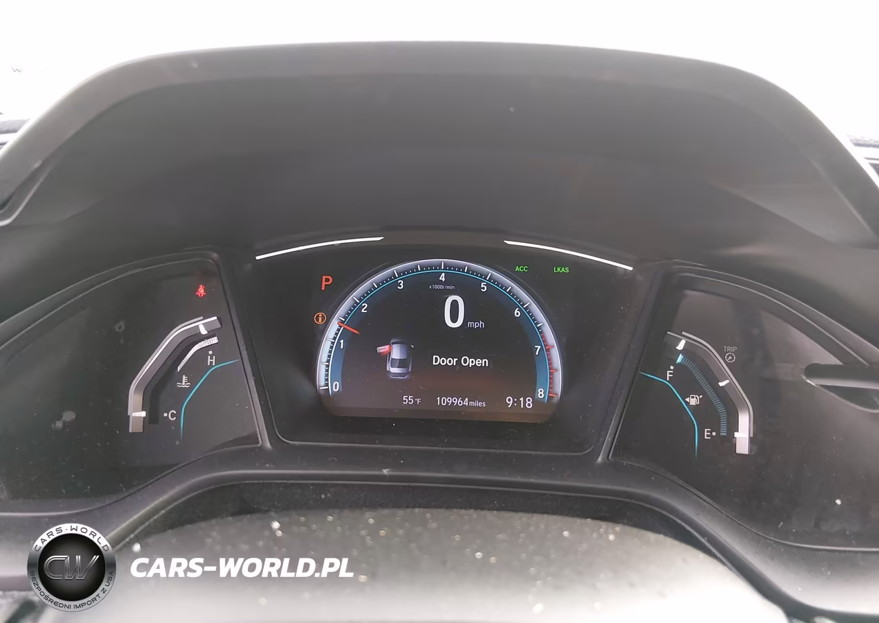 2019 Honda Civic Lx VIN:19XFC2F63KE026224 - 7