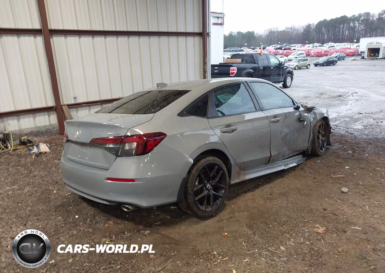 2025 Honda Civic Sport VIN:2HGFE2F55SH543788 - 4