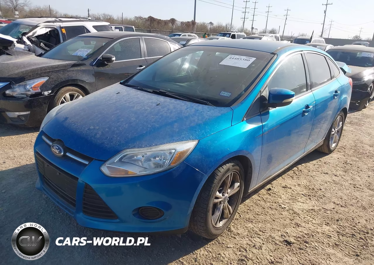 2014 Ford Focus Se VIN:1FADP3F24EL117552 - 2