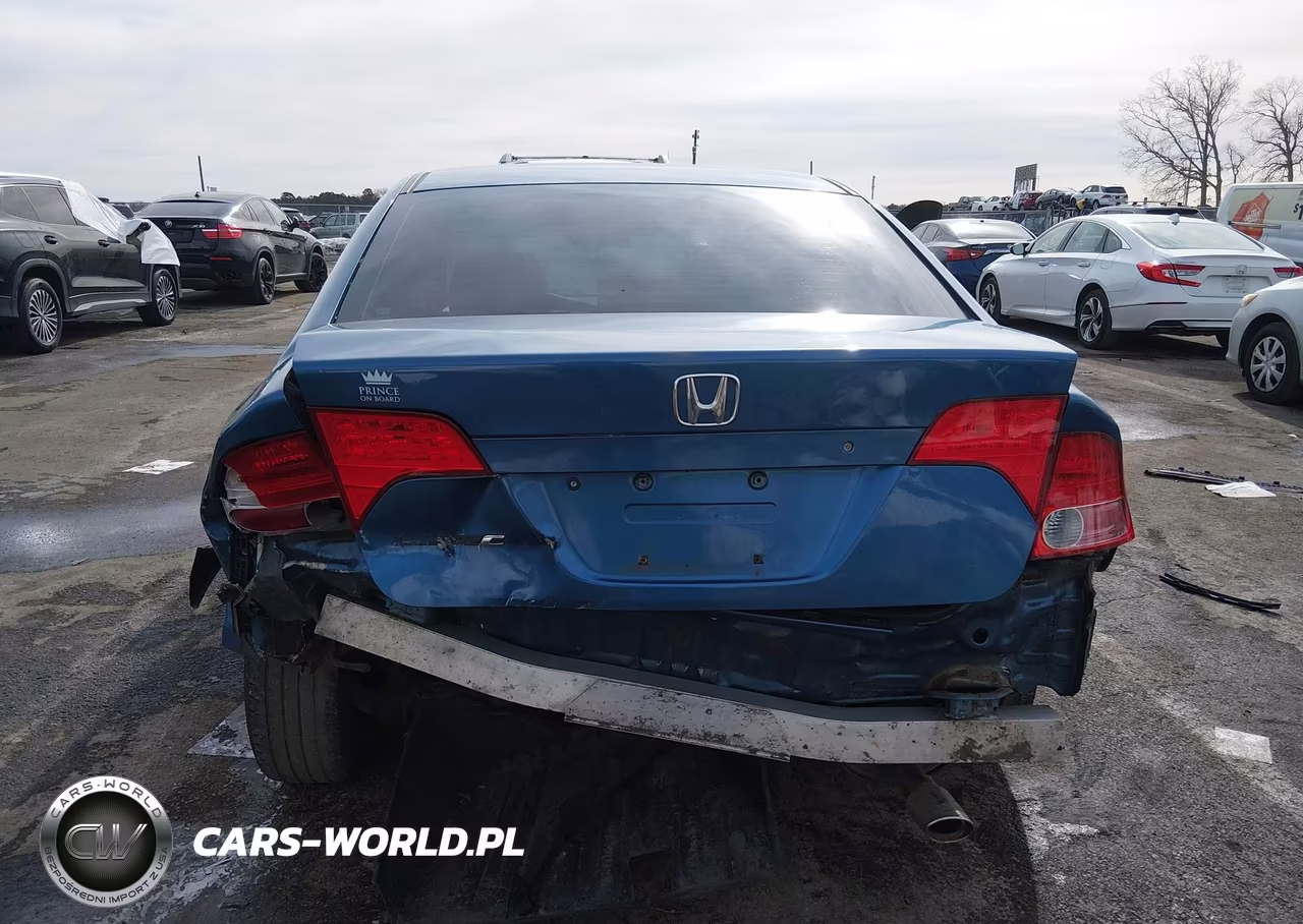 2007 Honda Civic Lx VIN:1HGFA16577L035239 - 6