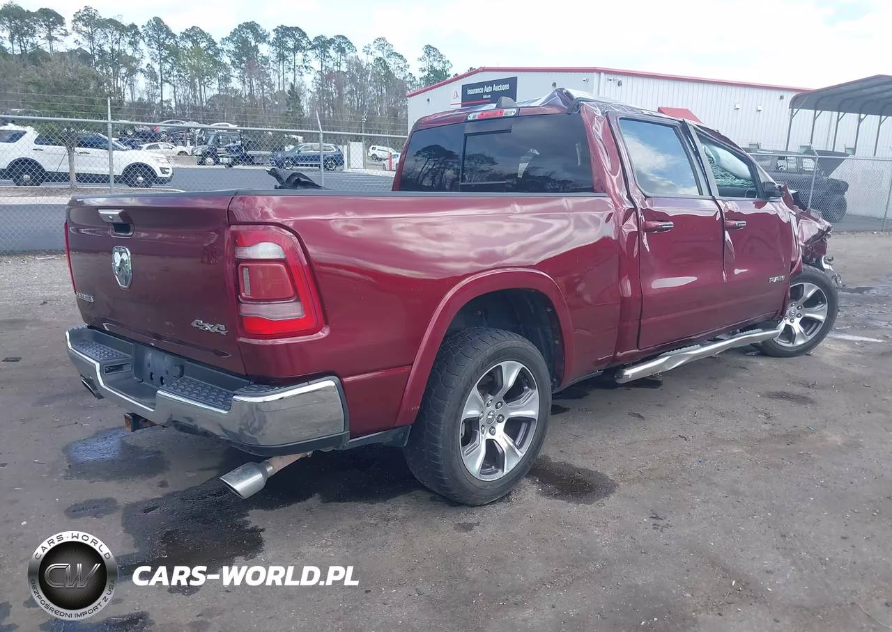 2022 Ram 1500 Laramie 4X4 6'4 Box VIN:1C6SRFRTXNN191345 - 4