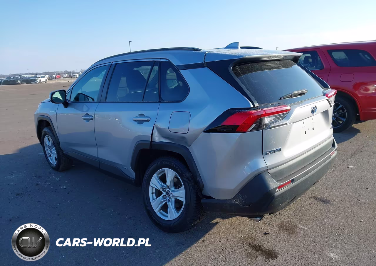 2019 Toyota Rav4 Hybrid Le VIN:2T3MWRFV2KW022913 - 3