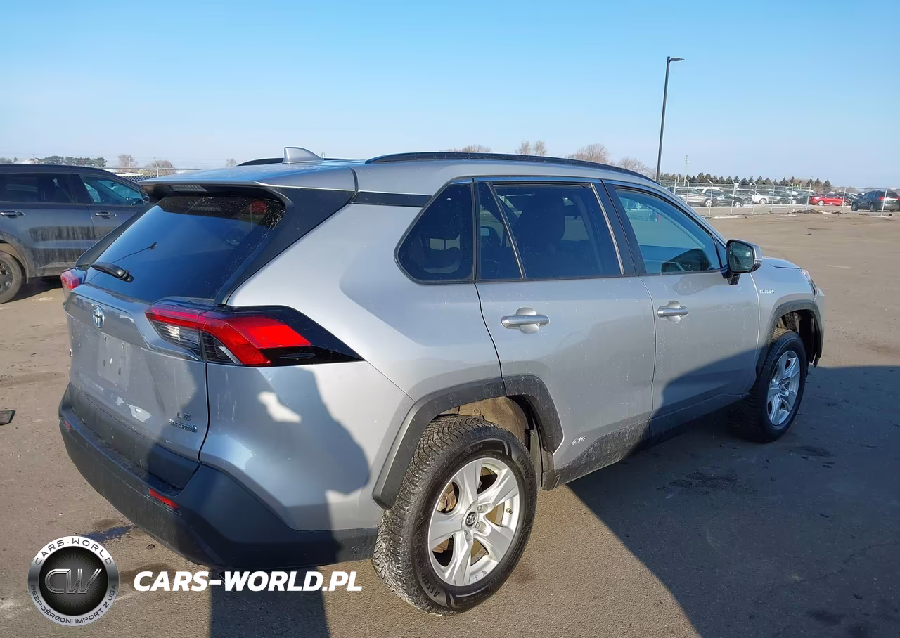 2019 Toyota Rav4 Hybrid Le VIN:2T3MWRFV2KW022913 - 4