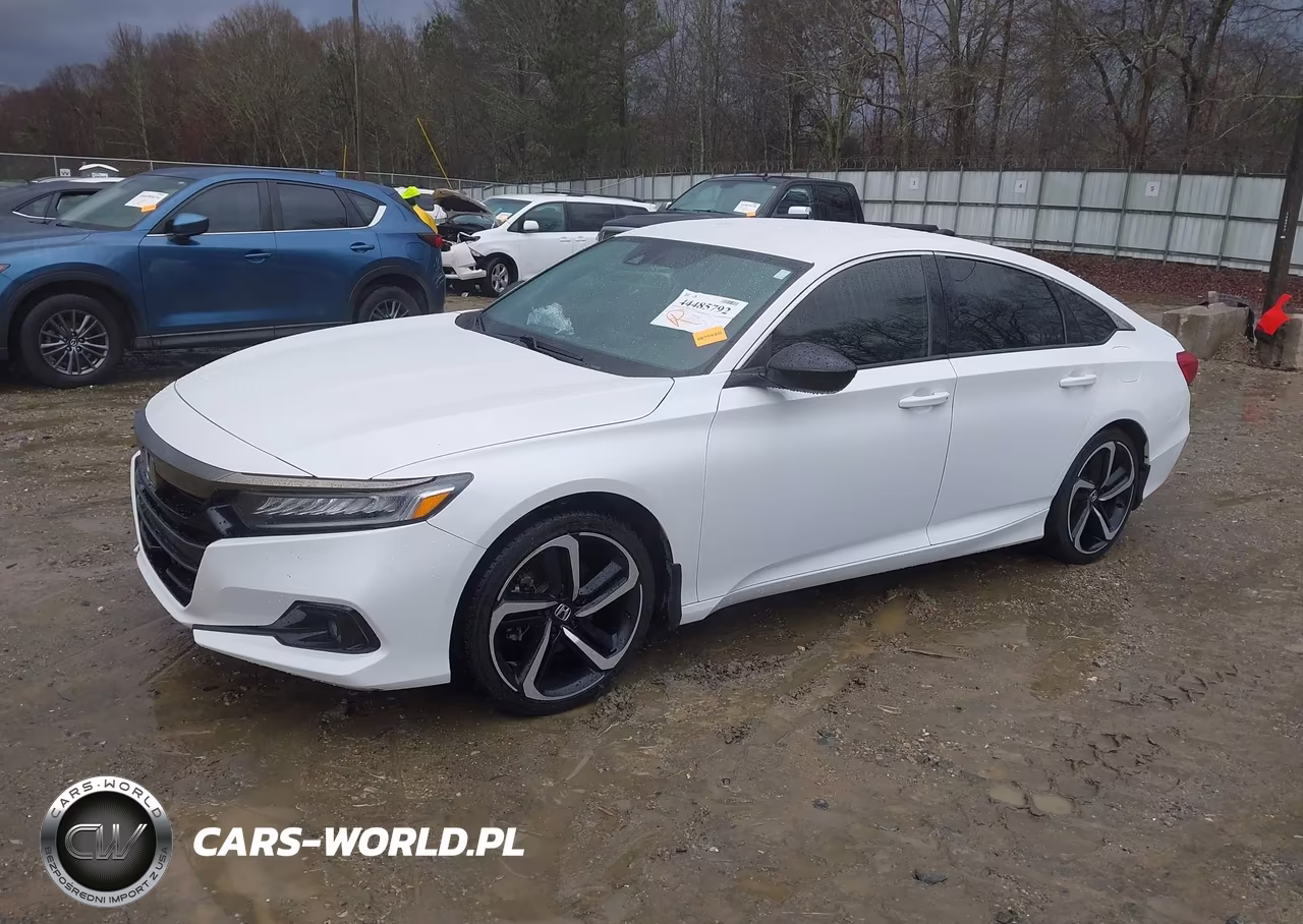 2021 Honda Accord Sport VIN:1HGCV1F3XMA098610 - 2
