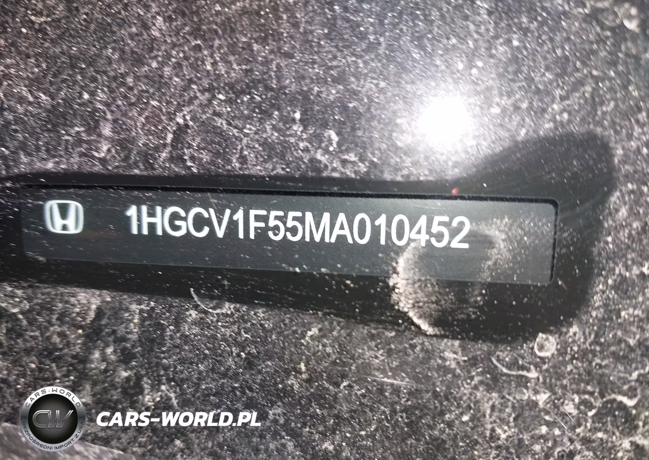 2021 Honda Accord Ex-L VIN:1HGCV1F55MA010452 - 9