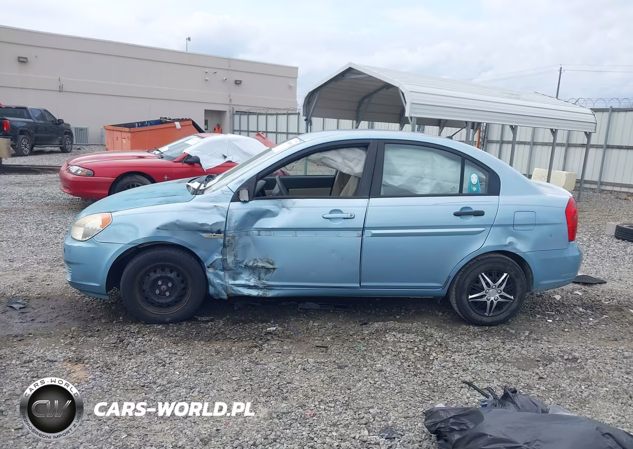 2007 Hyundai Accent Gls VIN:KMHCN46C37U088077 - 14