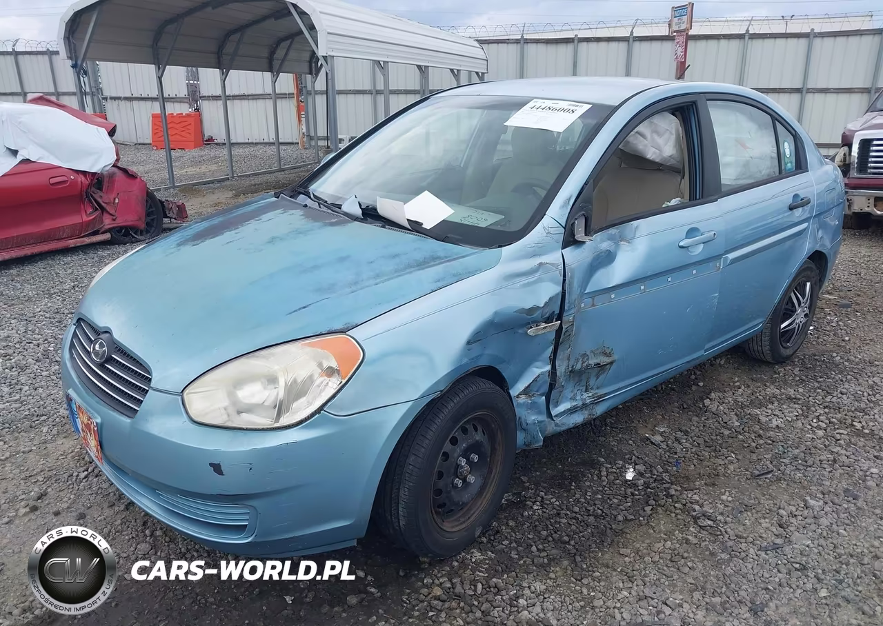 2007 Hyundai Accent Gls VIN:KMHCN46C37U088077 - 2