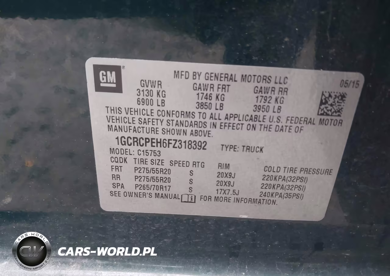 2015 Chevrolet Silverado 1500 Ls VIN:1GCRCPEH6FZ318392 - 9