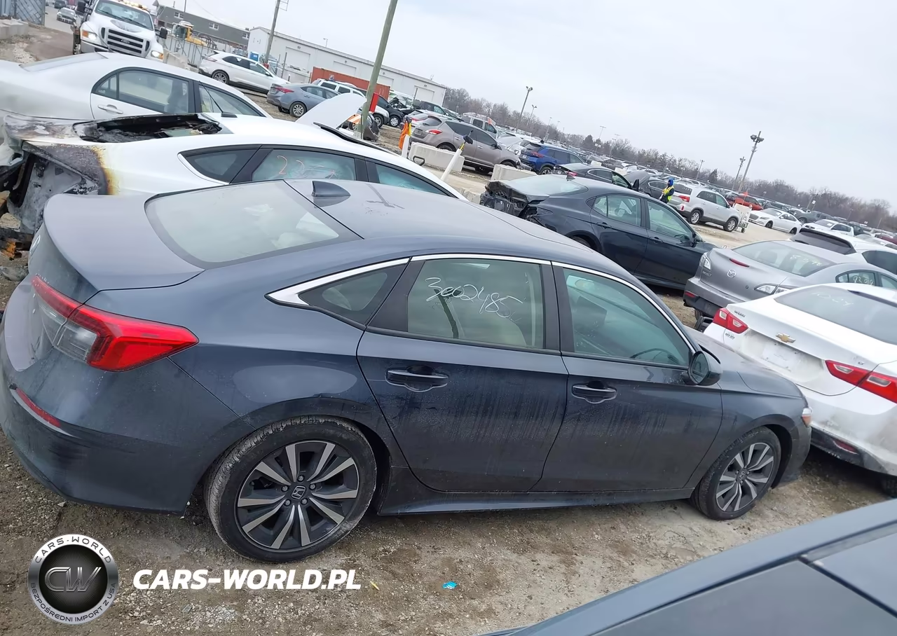 2022 Honda Civic Ex VIN:JHMFE1F77NX009300 - 12