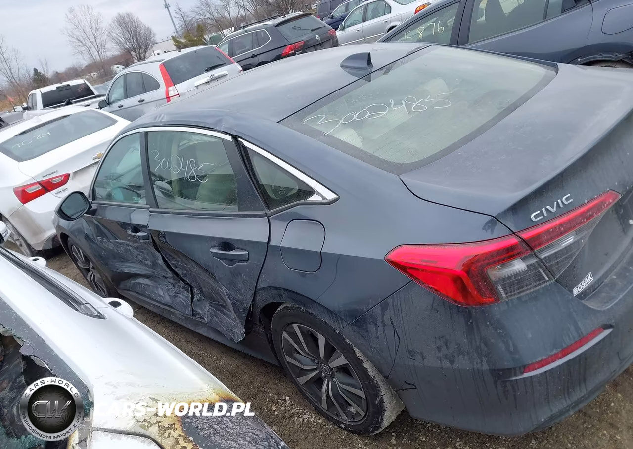 2022 Honda Civic Ex VIN:JHMFE1F77NX009300 - 13