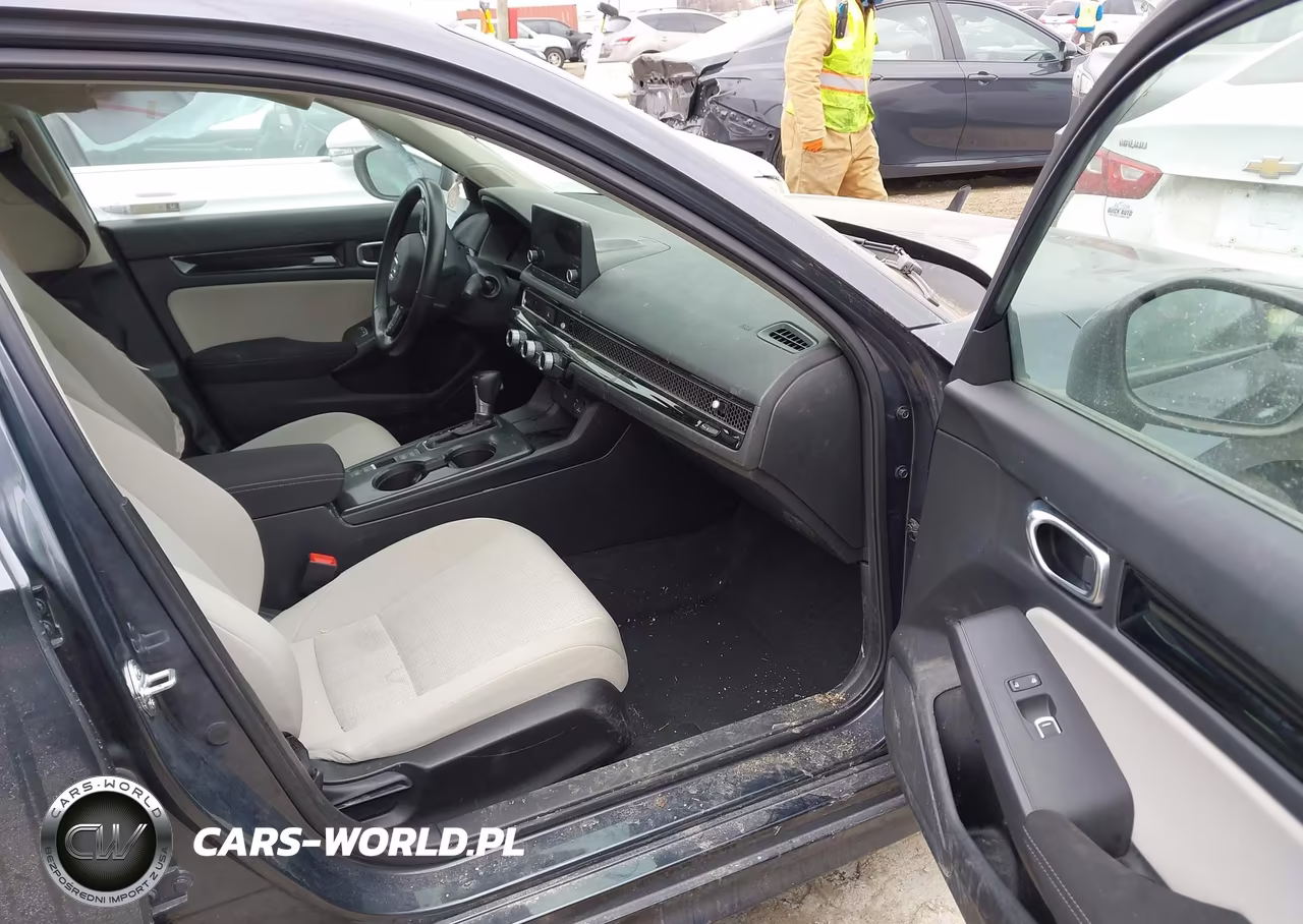 2022 Honda Civic Ex VIN:JHMFE1F77NX009300 - 5
