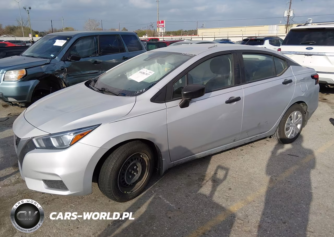 2022 Nissan Versa 1.6 S Xtronic Cvt VIN:3N1CN8DV1NL821558 - 2