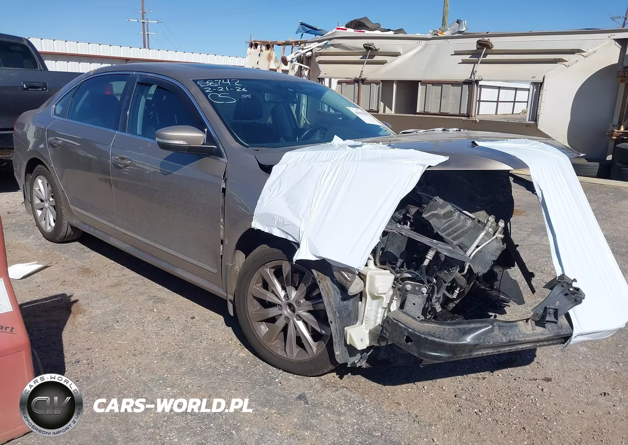2015 Volkswagen Passat 2.0L Tdi Sel Premium