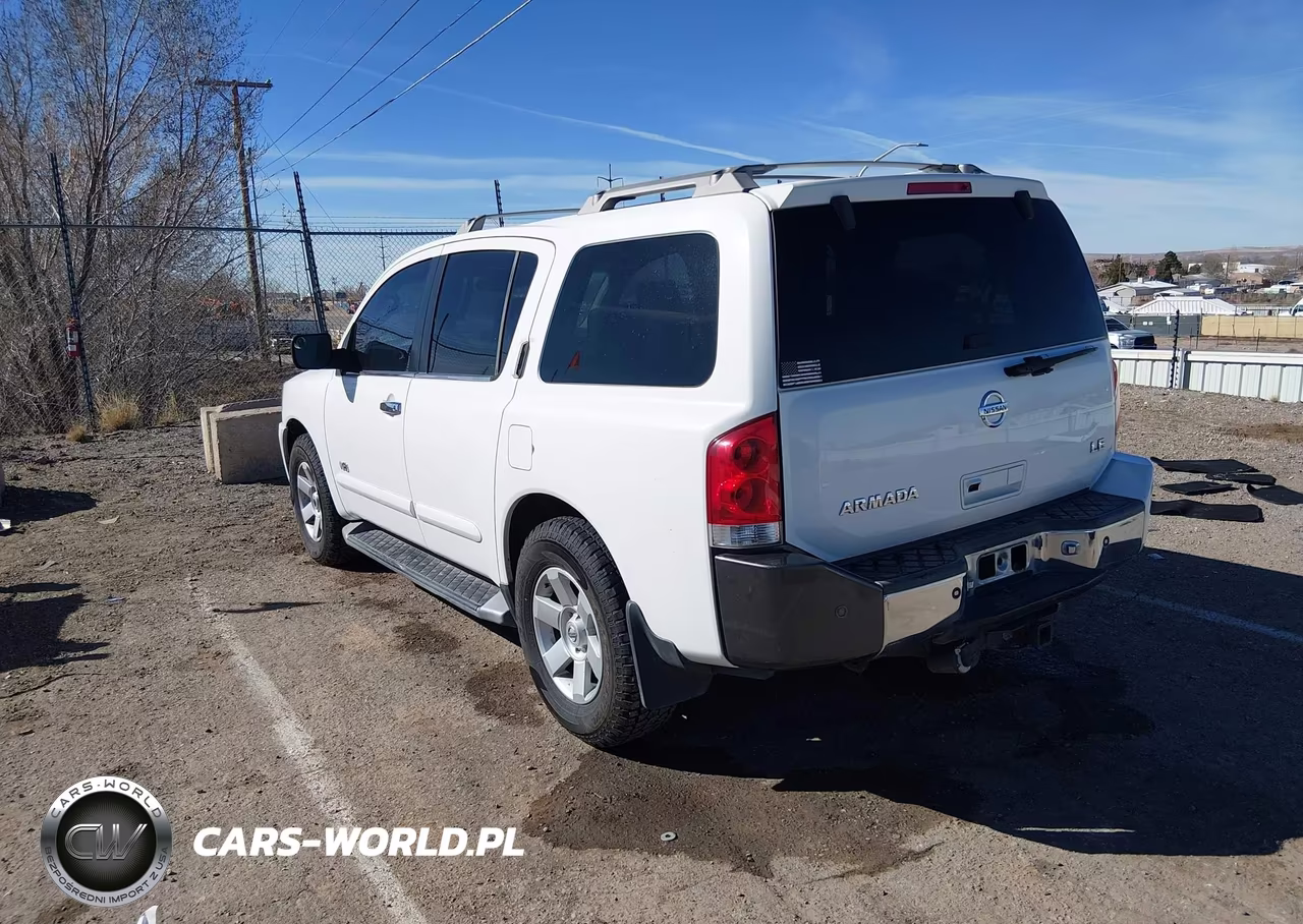 2005 Nissan Armada Le VIN:5N1AA08B25N714256 - 3