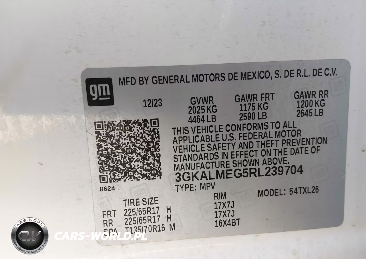 2024 GMC Terrain Fwd Sle VIN:3GKALMEG5RL239704 - 9