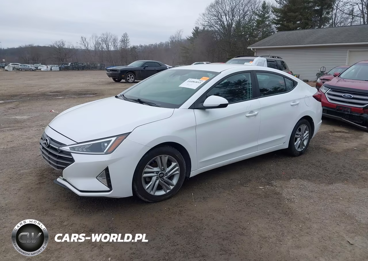2020 Hyundai Elantra Sel VIN:5NPD84LF7LH628517 - 2