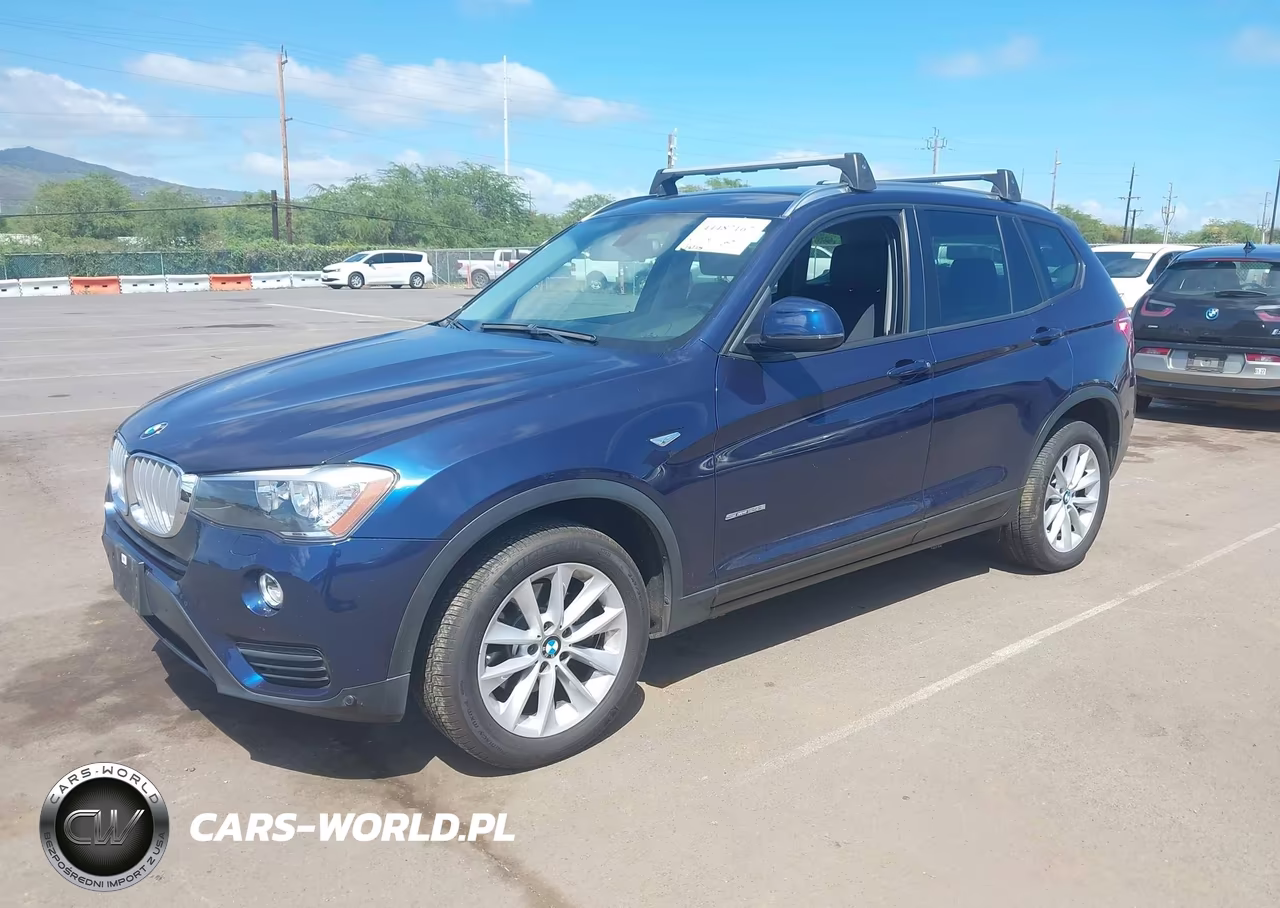 2015 BMW X3 Sdrive28I VIN:5UXWZ7C54F0M83242 - 2