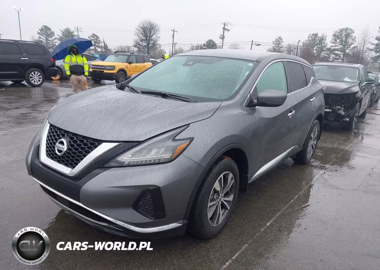 2021 Nissan Murano S Fwd VIN:5N1AZ2AJ4MC134054 - 2