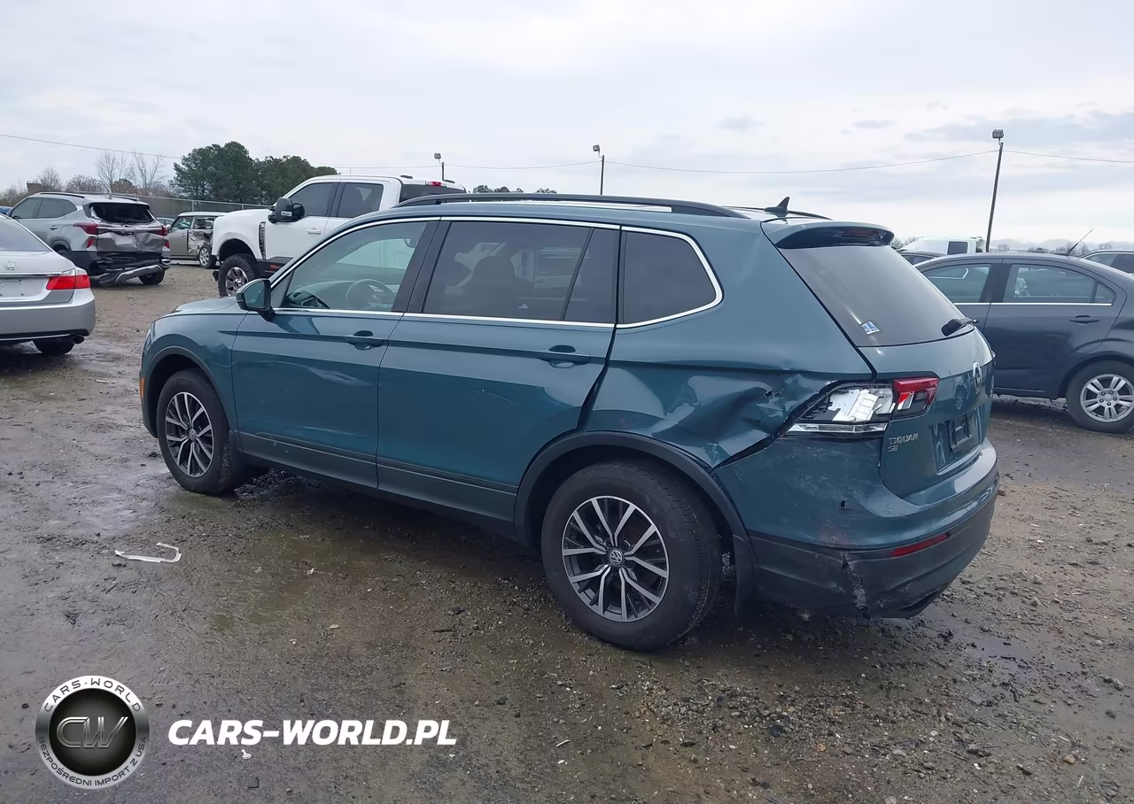 2019 Volkswagen Tiguan 2.0T Se-2.0T Sel-2.0T Sel R-Line-2.0T Sel R-Line Black VIN:3VV2B7AX2KM195463 - 3