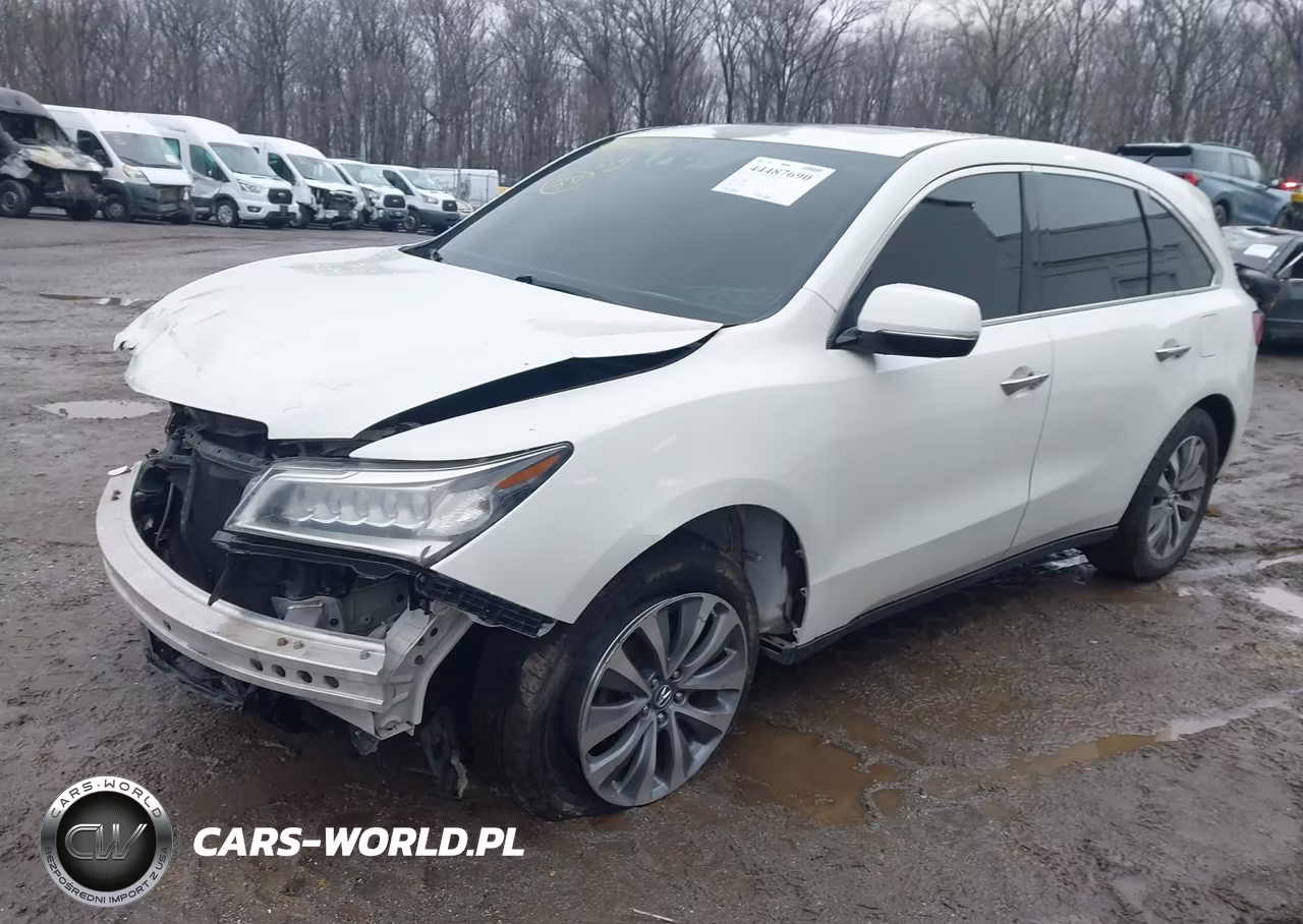 2015 Acura Mdx Technology Package VIN:5FRYD4H46FB004861 - 2
