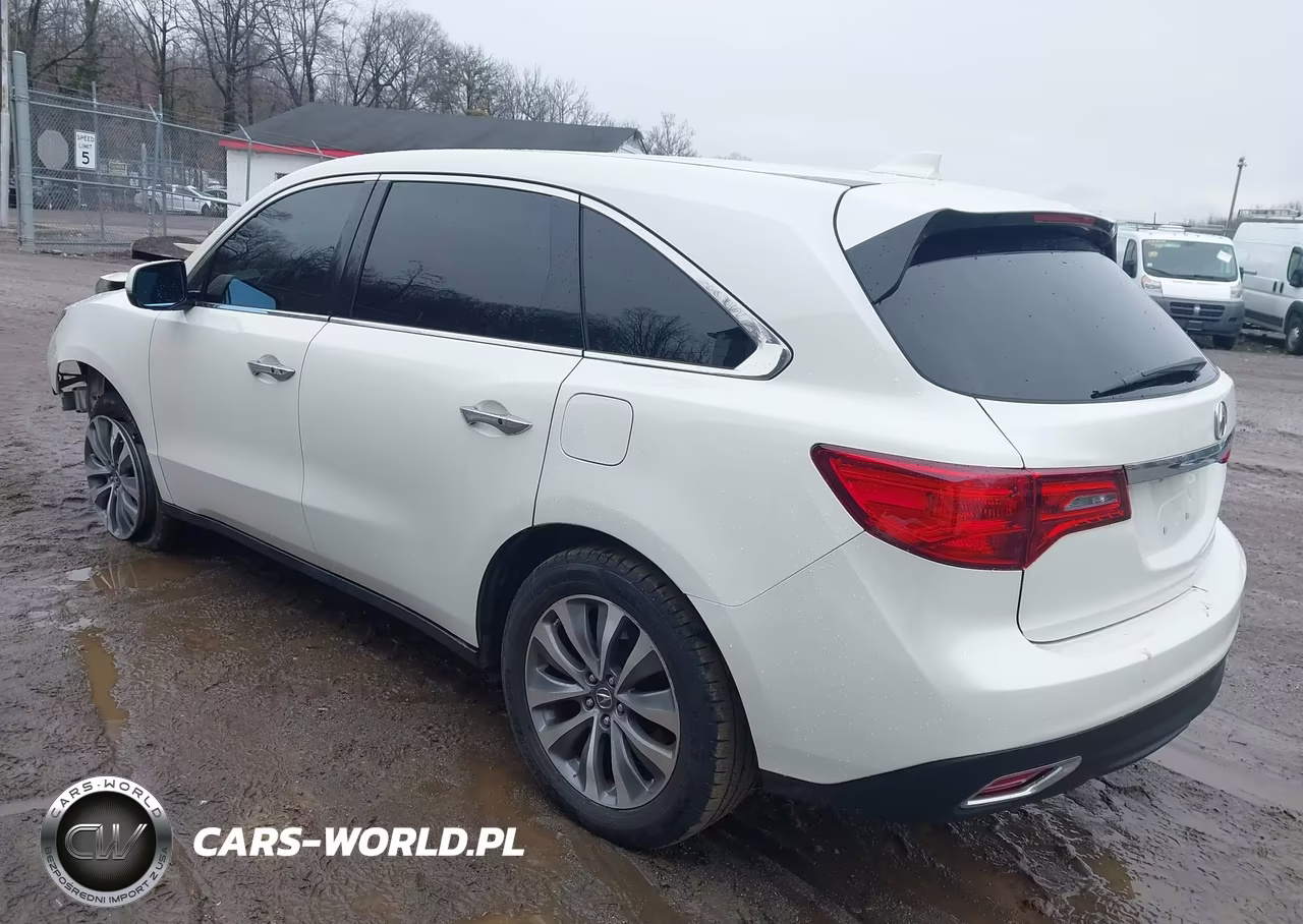 2015 Acura Mdx Technology Package VIN:5FRYD4H46FB004861 - 3