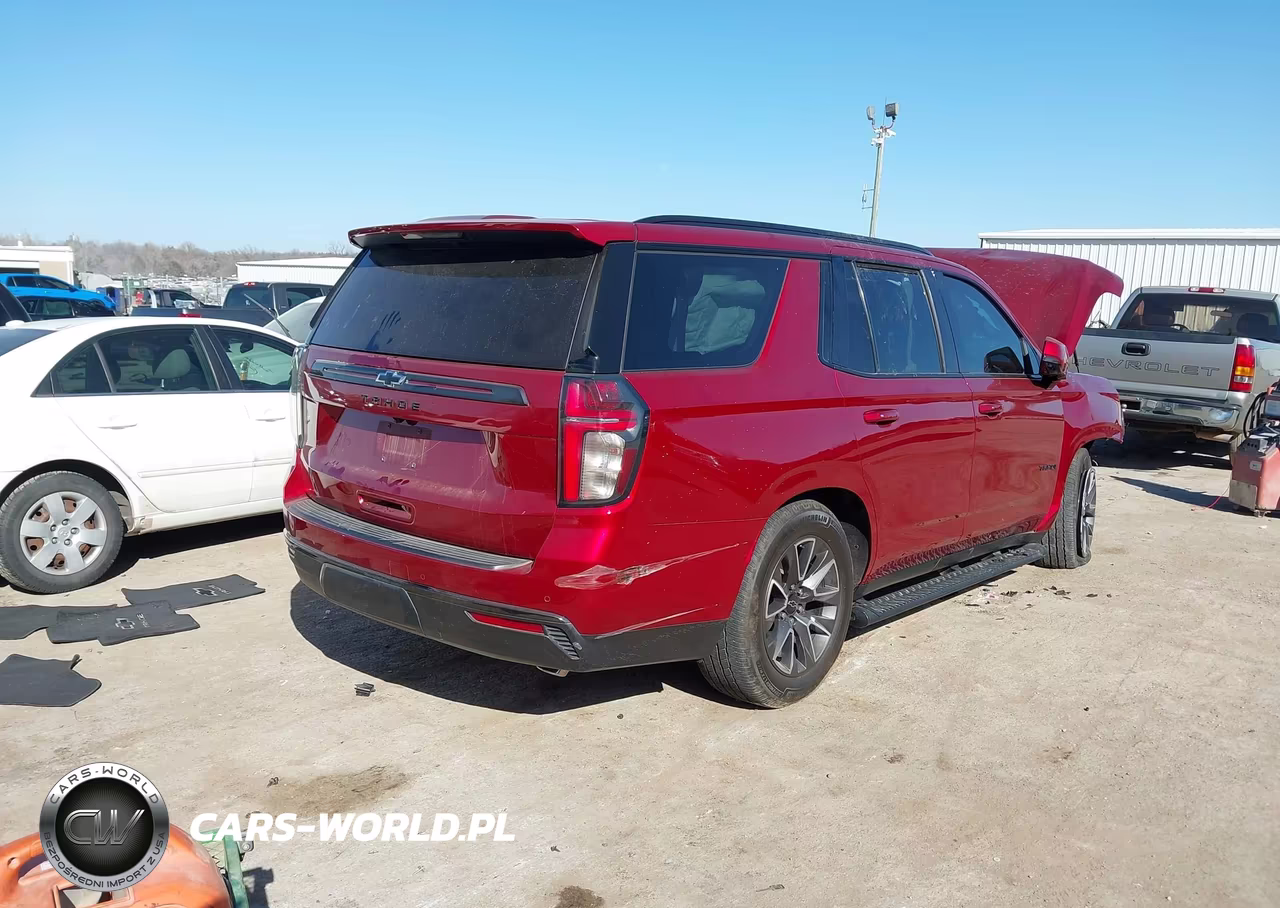 2021 Chevrolet Tahoe 4Wd Z71 VIN:1GNSKPKDXMR337862 - 4