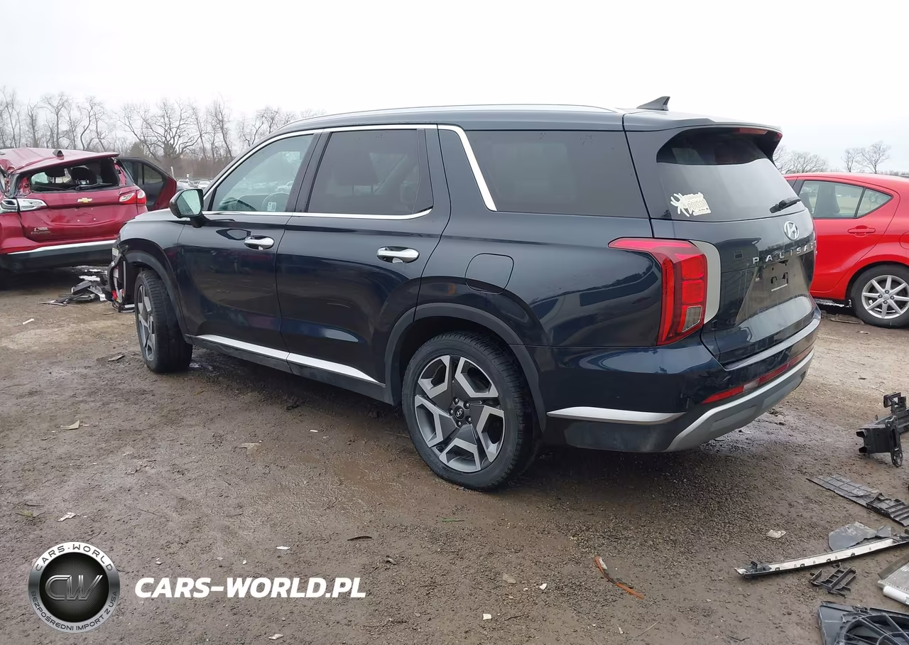 2024 Hyundai Palisade Sel VIN:KM8R4DGE7RU708283 - 3