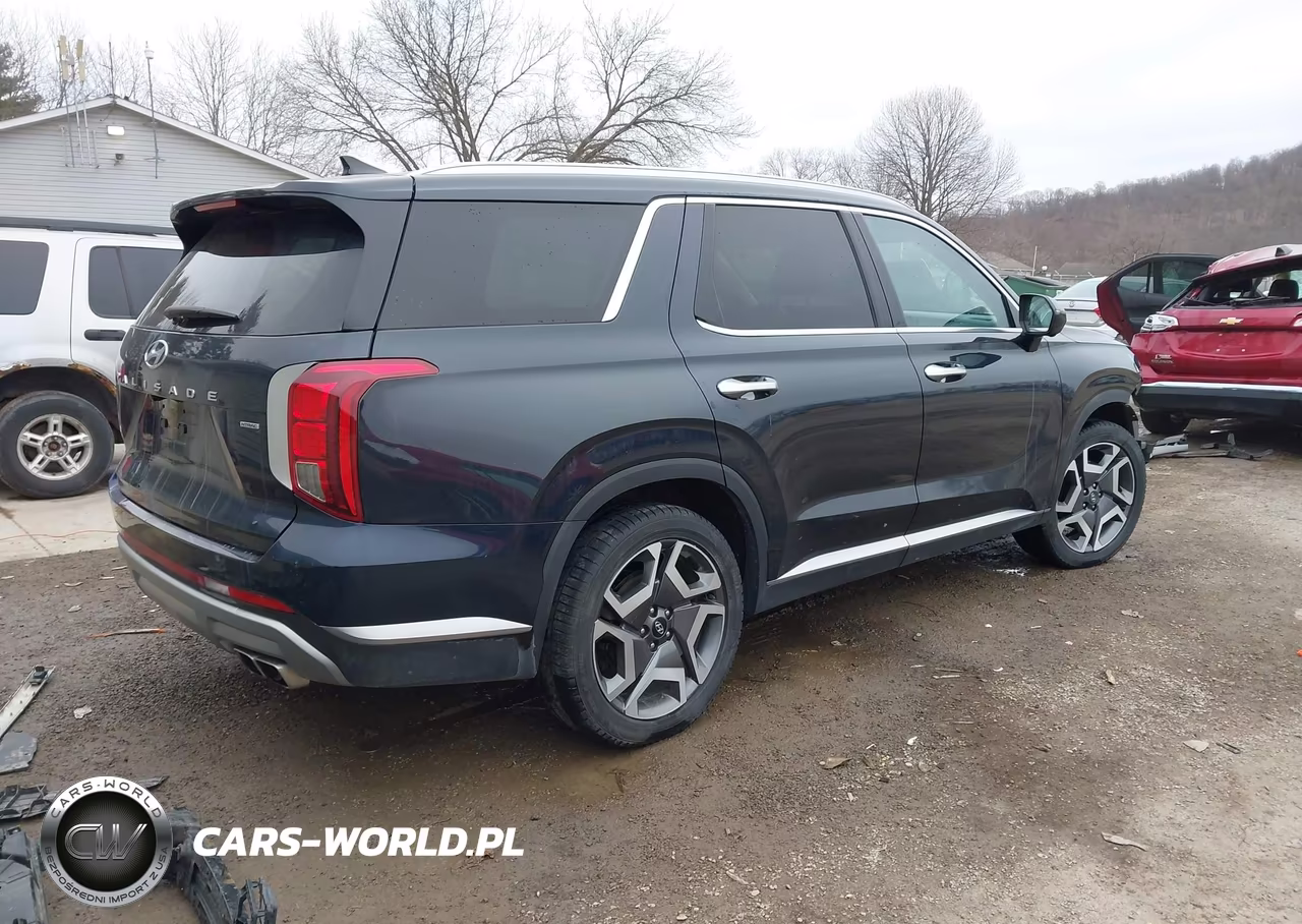 2024 Hyundai Palisade Sel VIN:KM8R4DGE7RU708283 - 4