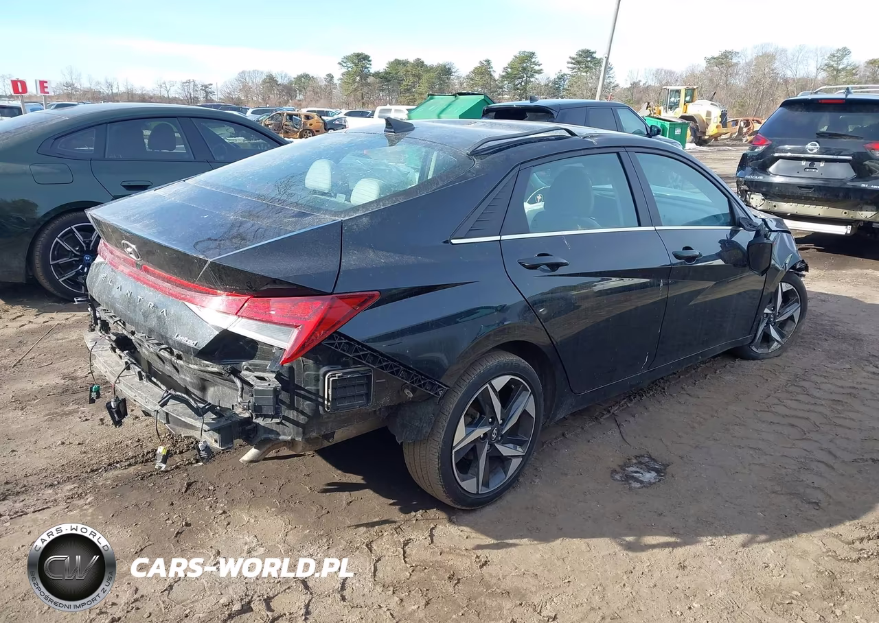 2023 Hyundai Elantra Limited VIN:5NPLP4AG3PH110078 - 4