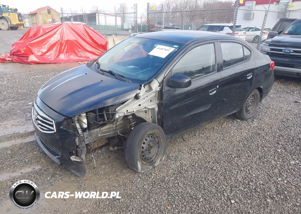 2018 Mitsubishi Mirage G4 Es VIN:ML32F3FJ0JHF11175 - 2