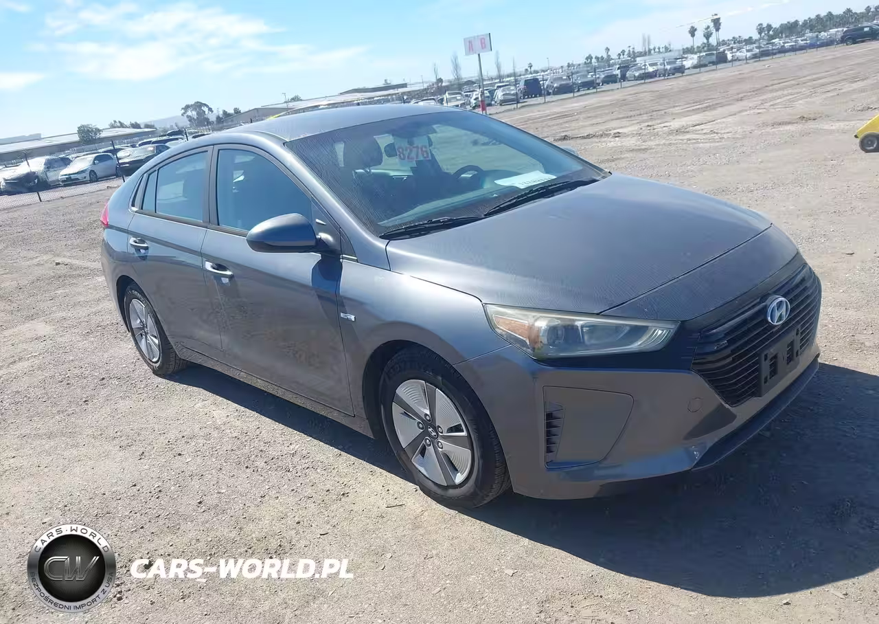 2018 Hyundai Ioniq Hybrid Blue