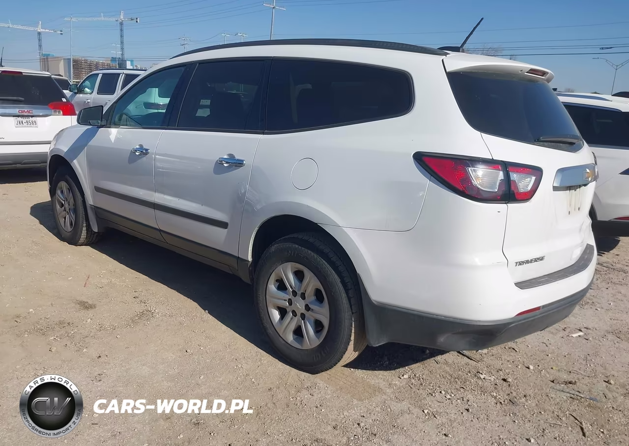 2017 Chevrolet Traverse Ls VIN:1GNKRFED2HJ325436 - 3