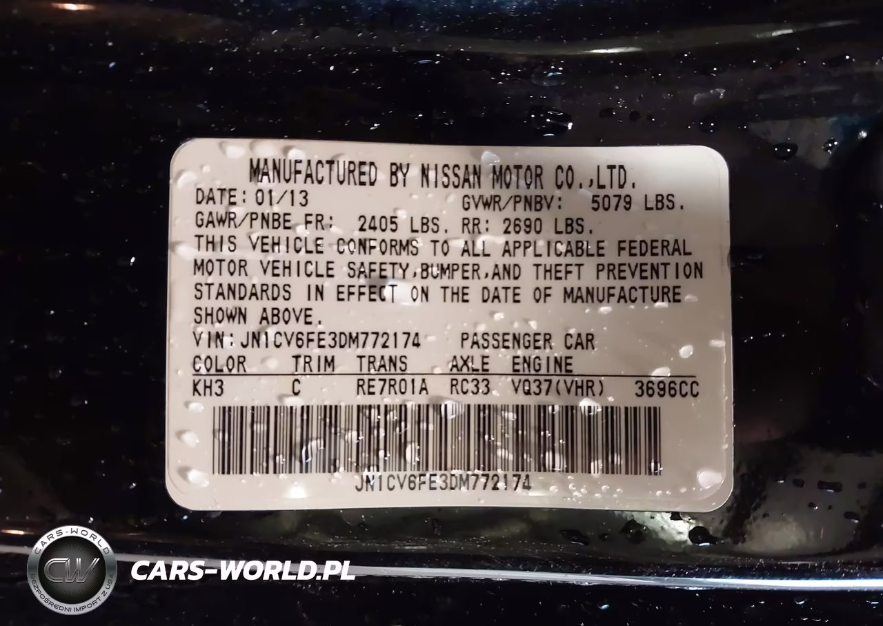 2013 Infiniti G37 VIN:JN1CV6FE3DM772174 - 9
