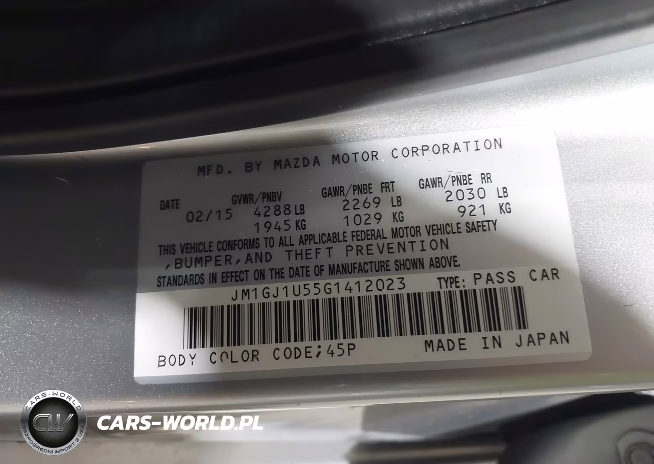 2016 Mazda Mazda6 I Sport VIN:JM1GJ1U55G1412023 - 9