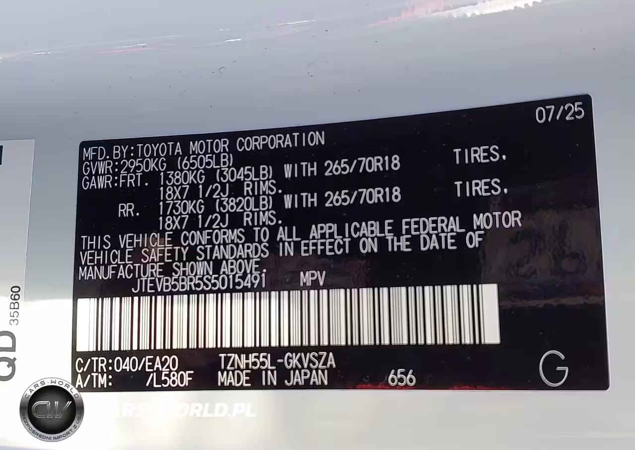 2025 Toyota 4Runner Hybrid Trd Off Road Premium VIN:JTEVB5BR5S5015491 - 9