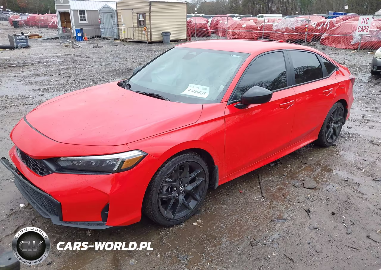 2026 Honda Civic Sport VIN:2HGFE2F52TH536721 - 2