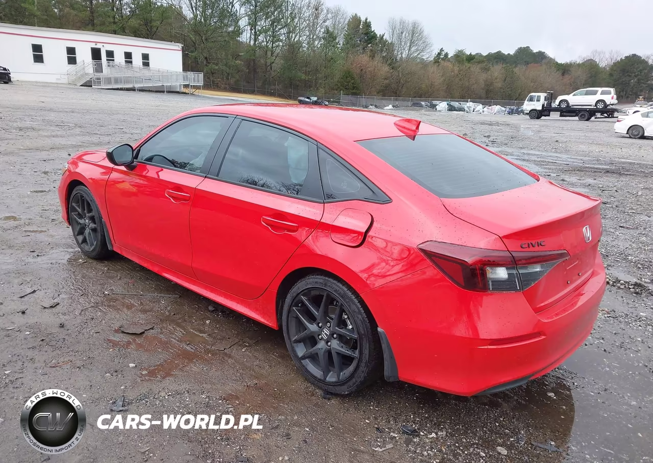 2026 Honda Civic Sport VIN:2HGFE2F52TH536721 - 3