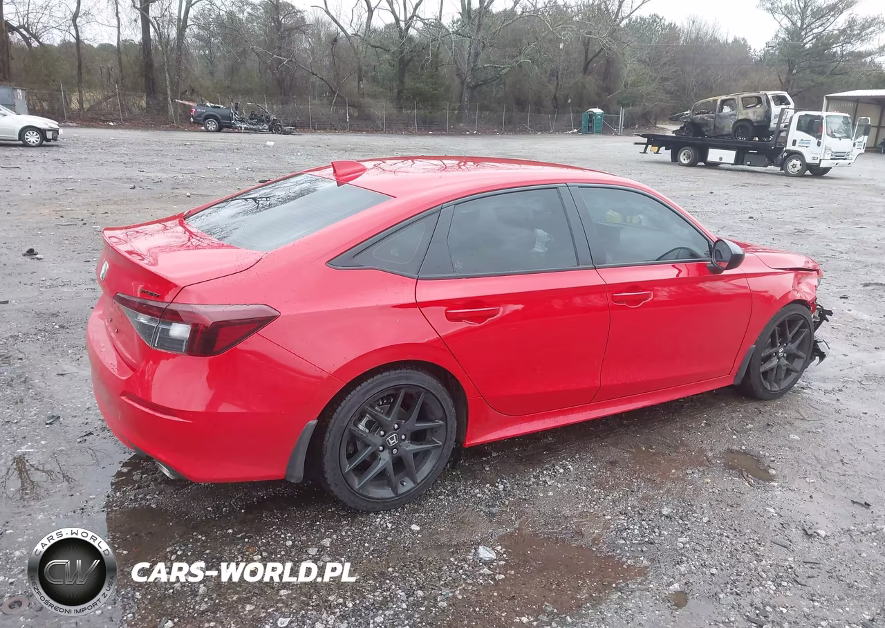 2026 Honda Civic Sport VIN:2HGFE2F52TH536721 - 4