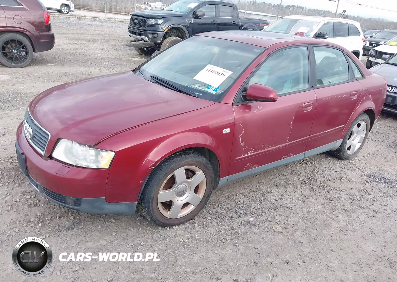 2004 Audi A4 1.8T VIN:WAULC68E84A097016 - 2
