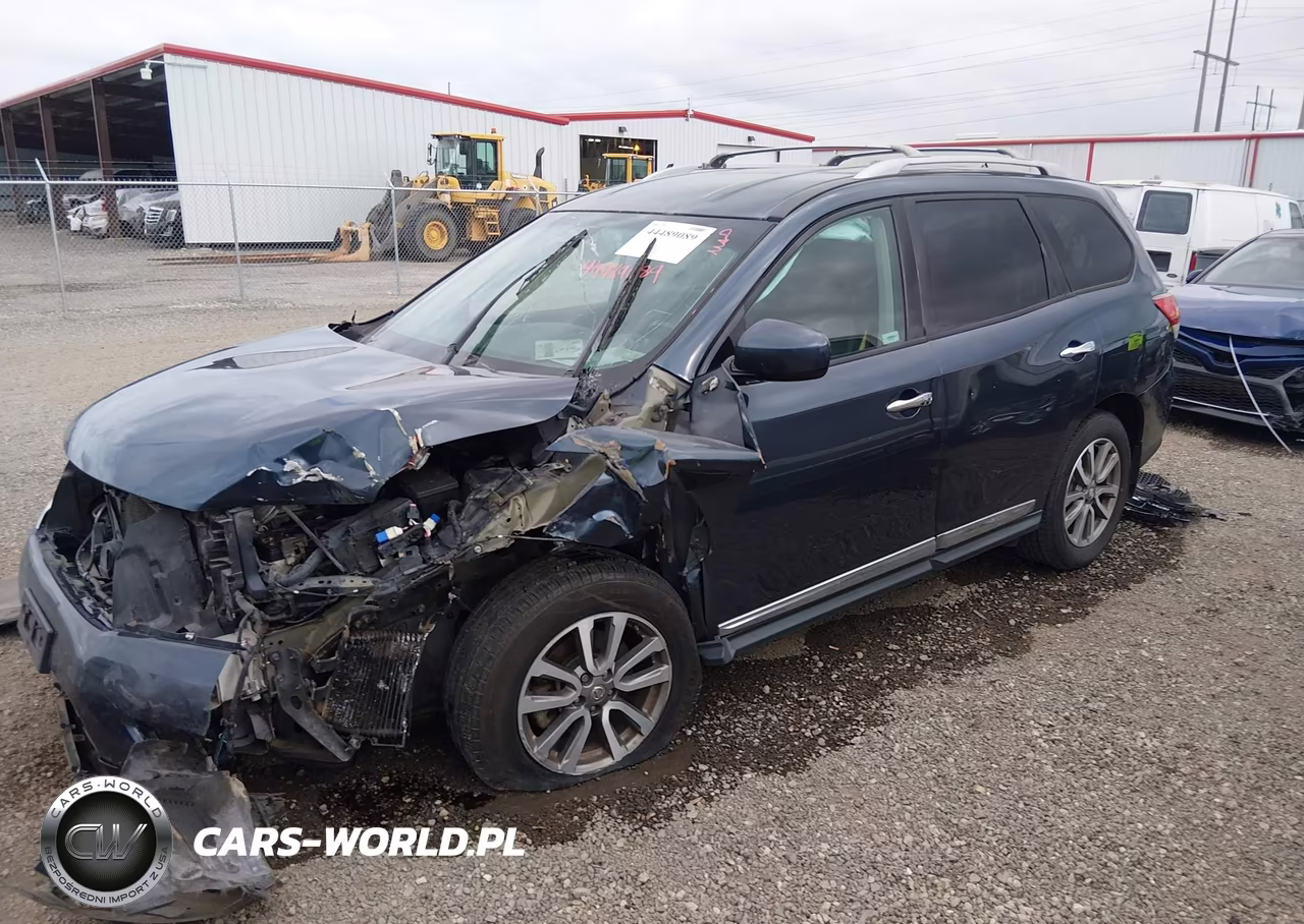 2015 Nissan Pathfinder Sl VIN:5N1AR2MN9FC709024 - 2