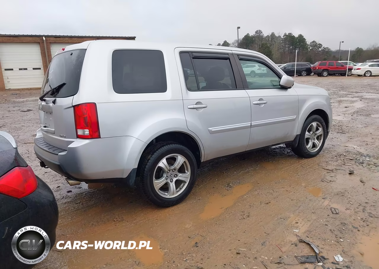 2013 Honda Pilot Ex-L VIN:5FNYF4H58DB063167 - 4