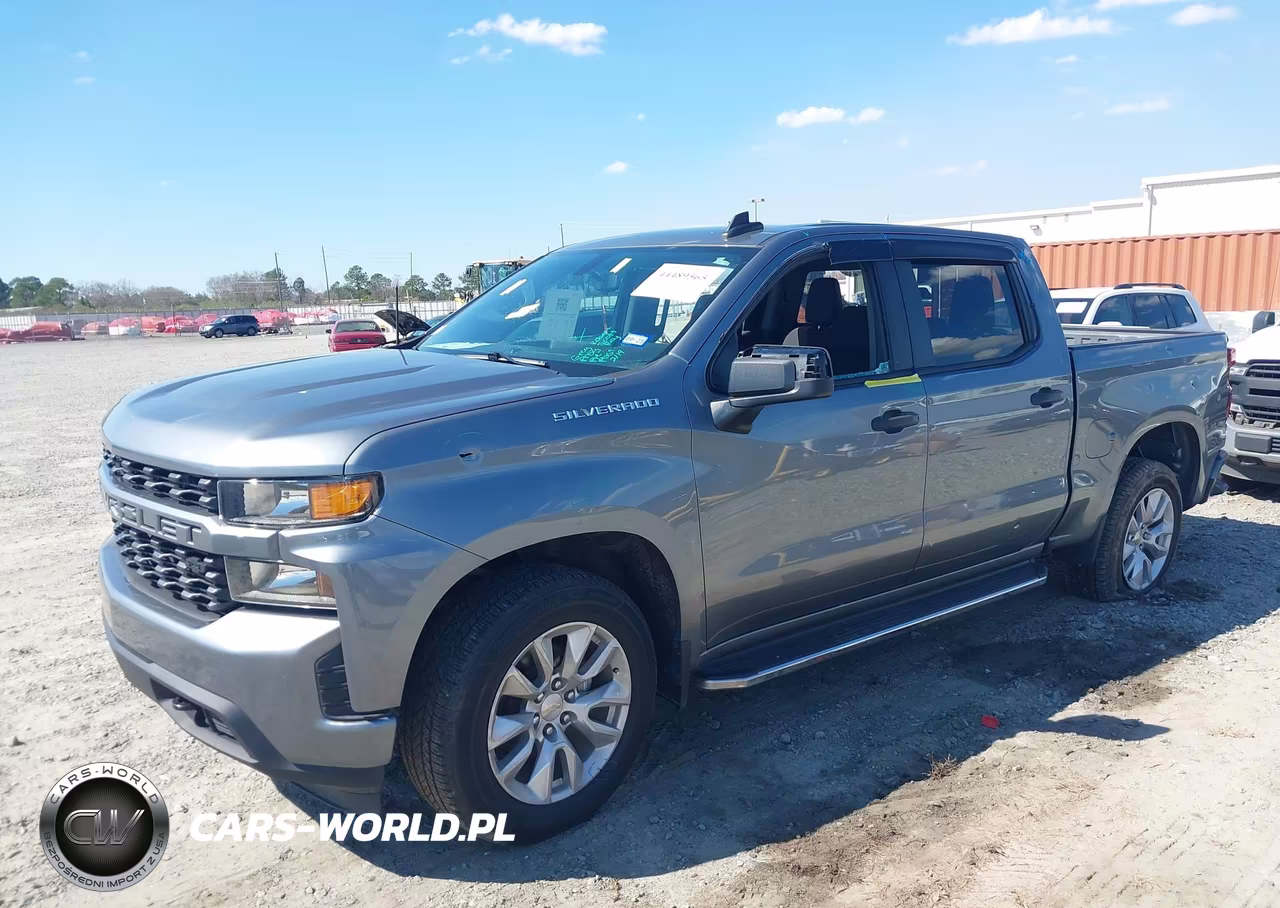 2020 Chevrolet Silverado 1500 2Wd Short Bed Custom VIN:3GCPWBEH5LG132629 - 2