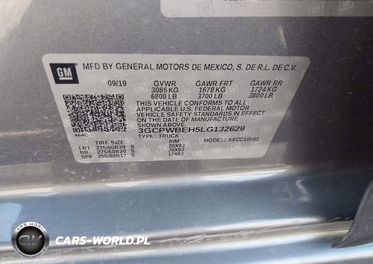 2020 Chevrolet Silverado 1500 2Wd Short Bed Custom VIN:3GCPWBEH5LG132629 - 9
