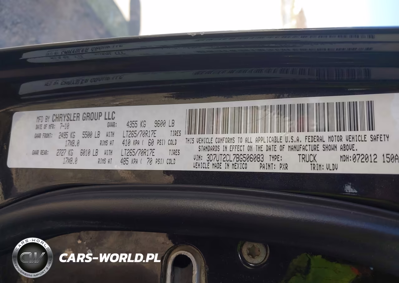 2011 Ram Ram 2500 Laramie VIN:3D7UT2CL7BG506083 - 9