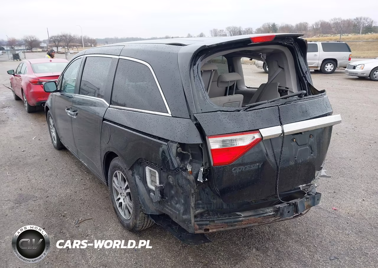 2013 Honda Odyssey Ex VIN:5FNRL5H43DB016039 - 3
