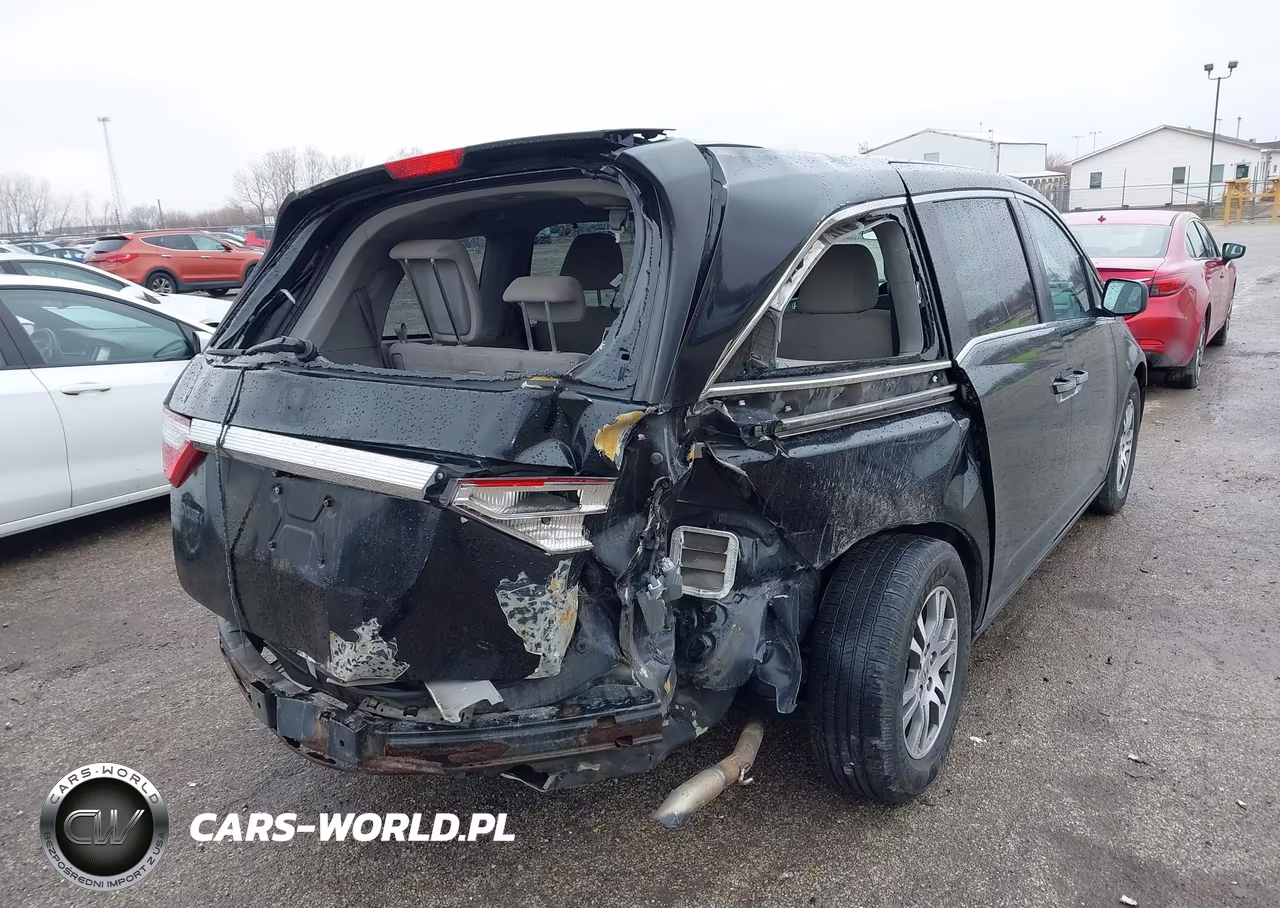 2013 Honda Odyssey Ex VIN:5FNRL5H43DB016039 - 4