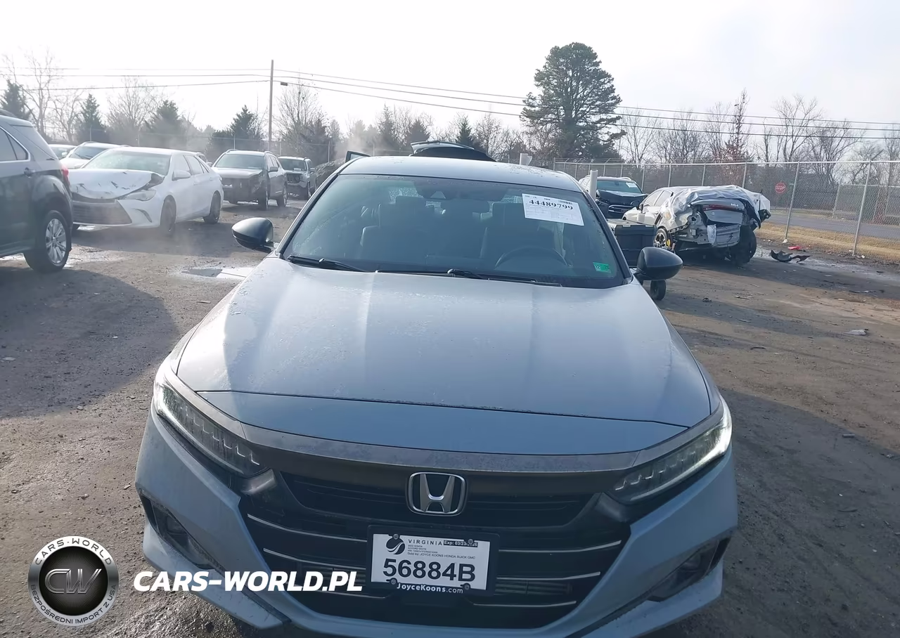 2022 Honda Accord Sport VIN:1HGCV1F37NA015300 - 12