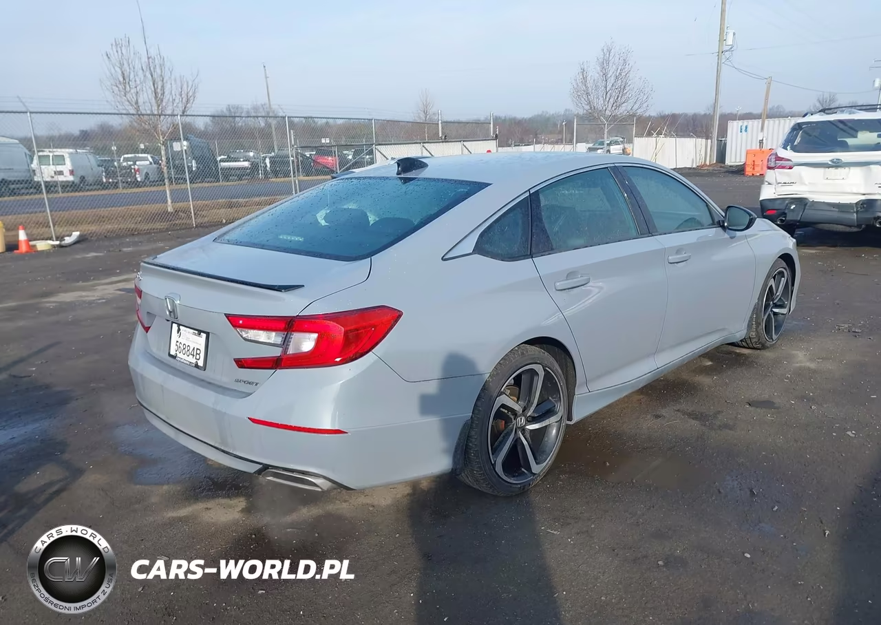 2022 Honda Accord Sport VIN:1HGCV1F37NA015300 - 4