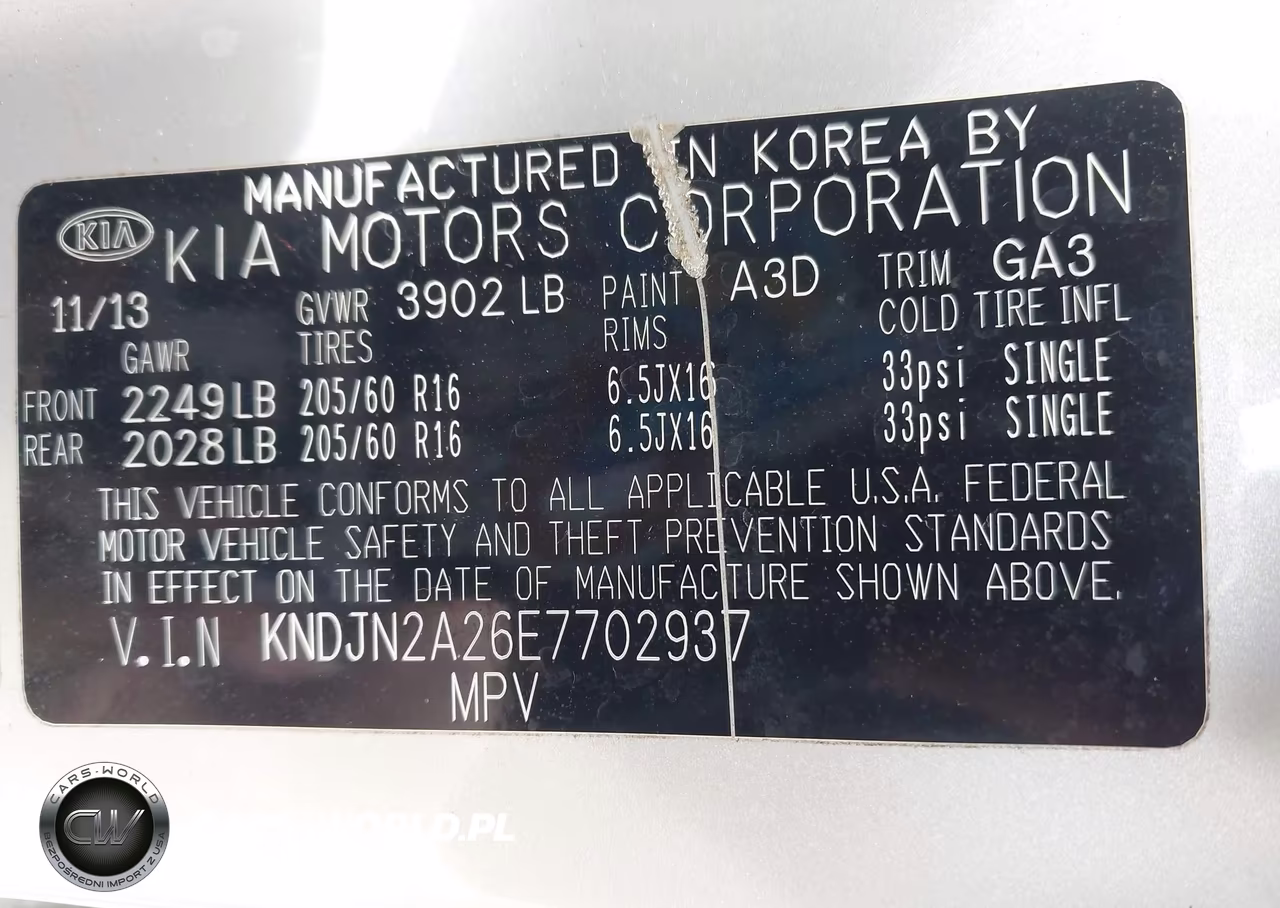 2014 Kia Soul VIN:KNDJN2A26E7702937 - 9